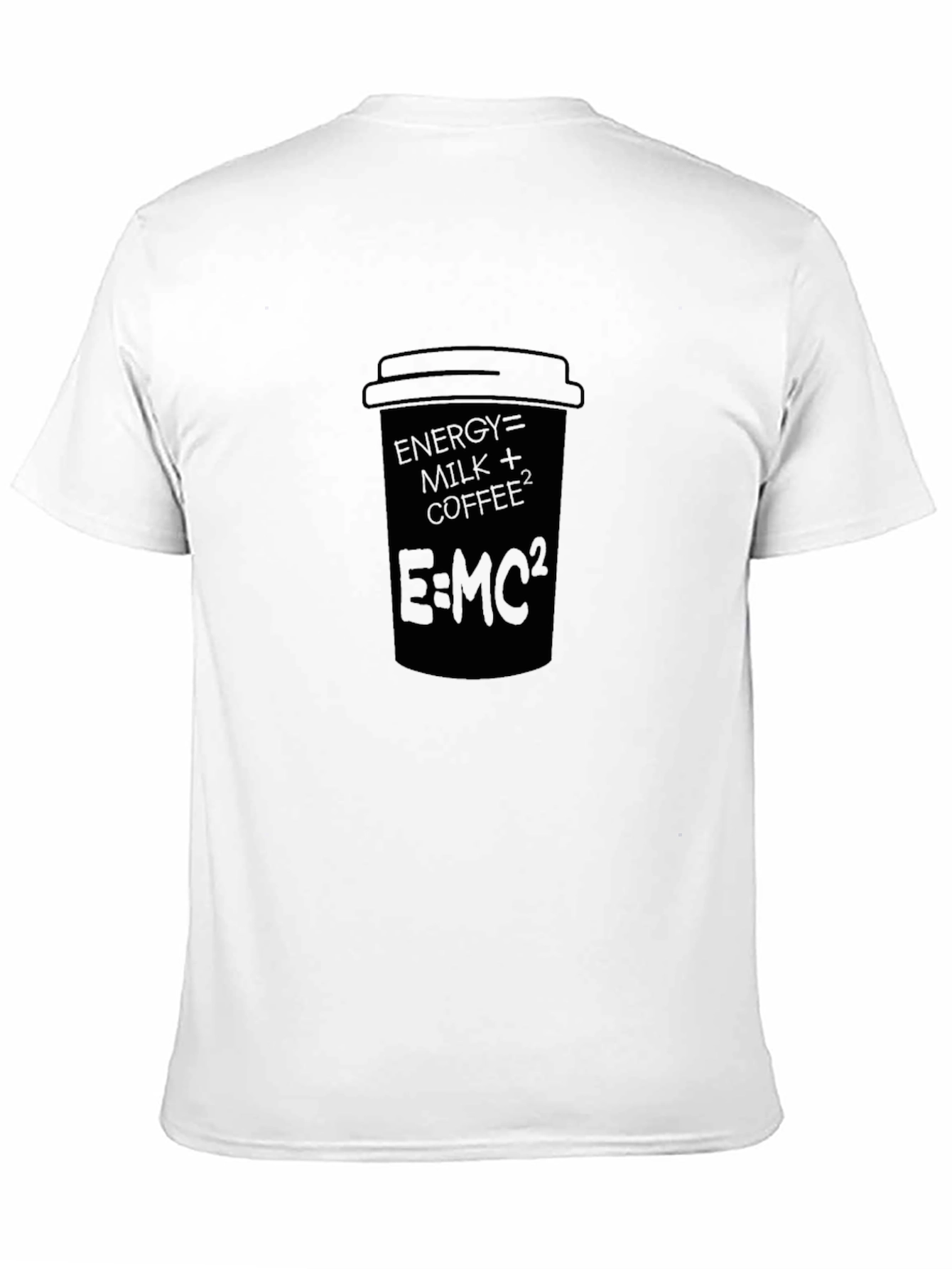 Energy = Coffee T-Shirt: Science Nerd Apparel