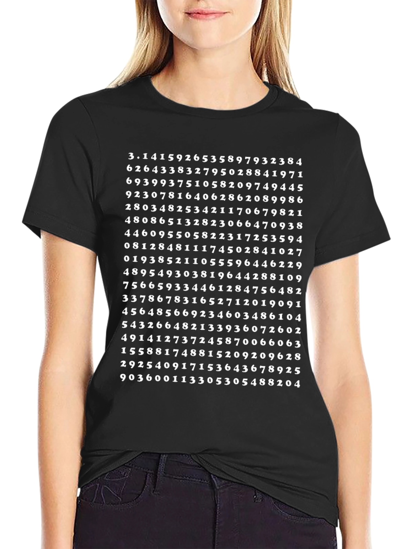 Pi Digits Tee - Geeky Number Shirt