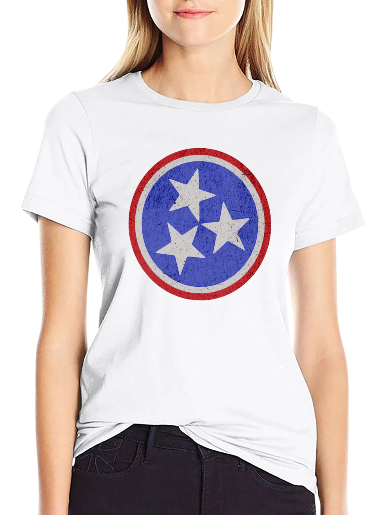 Tennessee Flag T-Shirt - Distressed Design