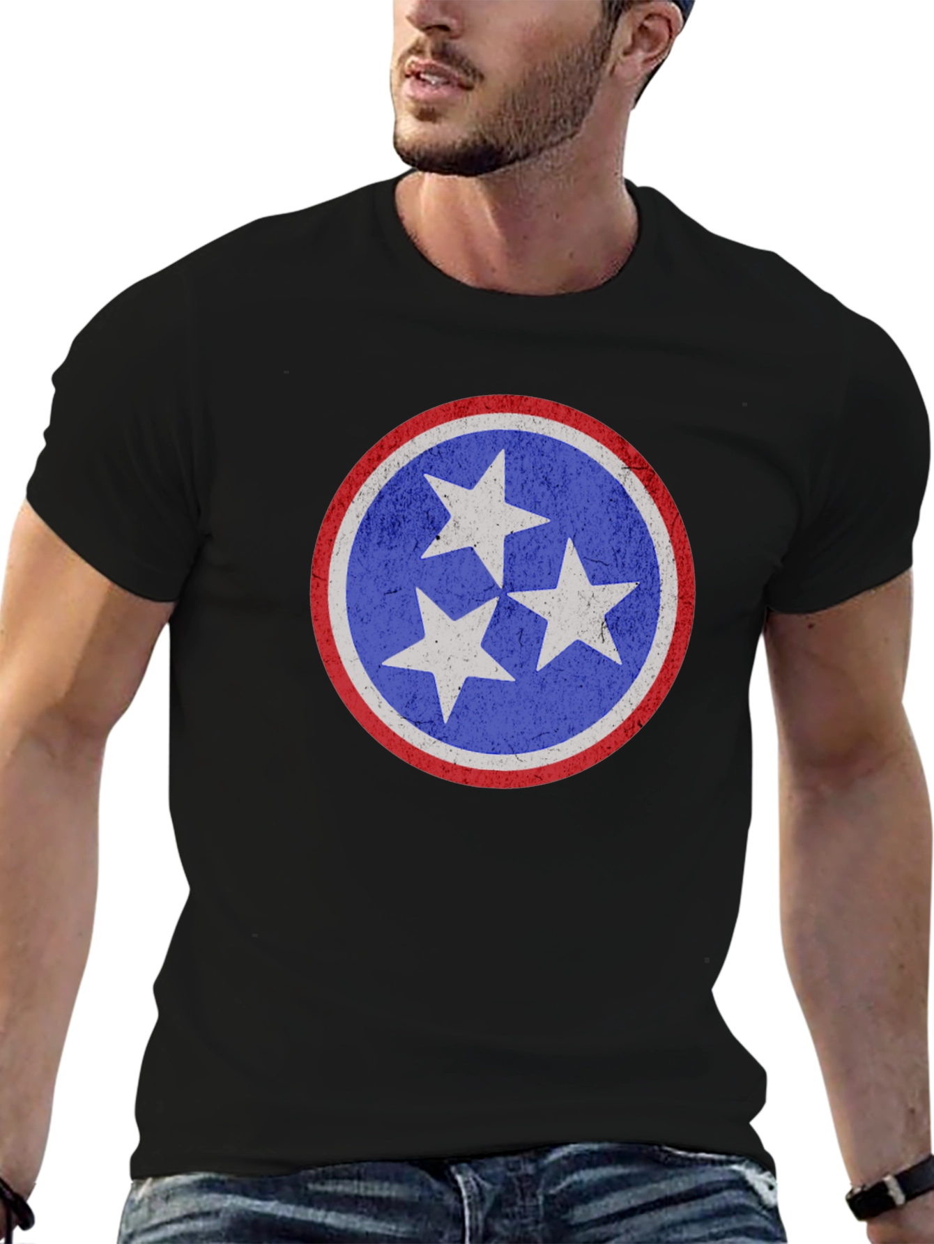 Tennessee Flag T-Shirt - Distressed Design