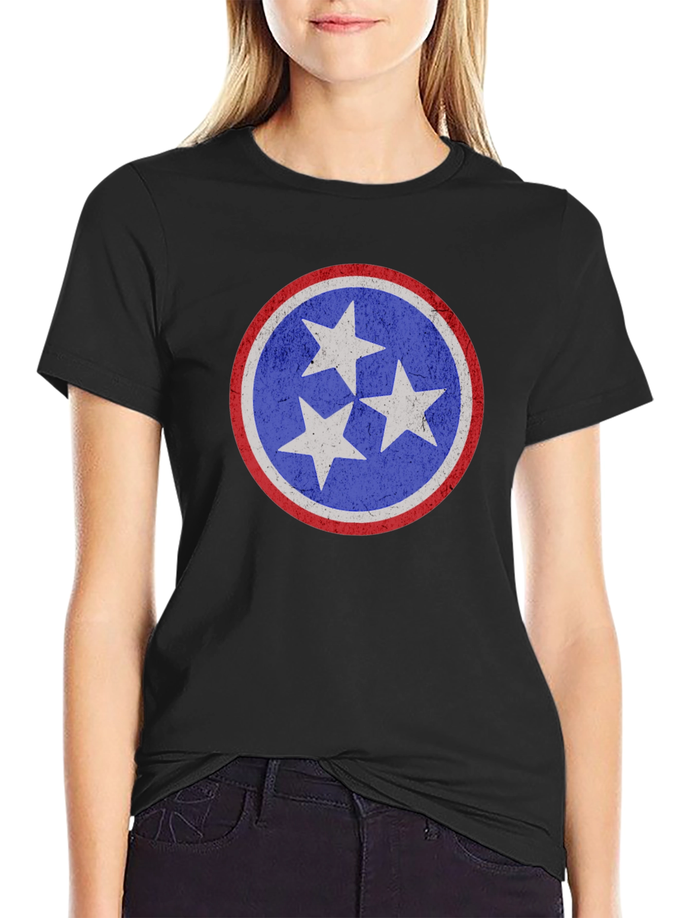 Tennessee Flag T-Shirt - Distressed Design