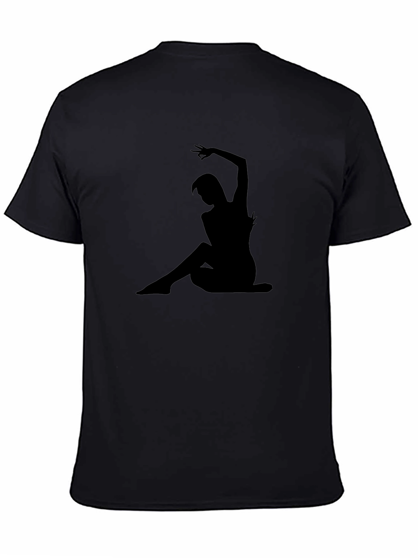 Silhouette Dancer Black Graphic Tee