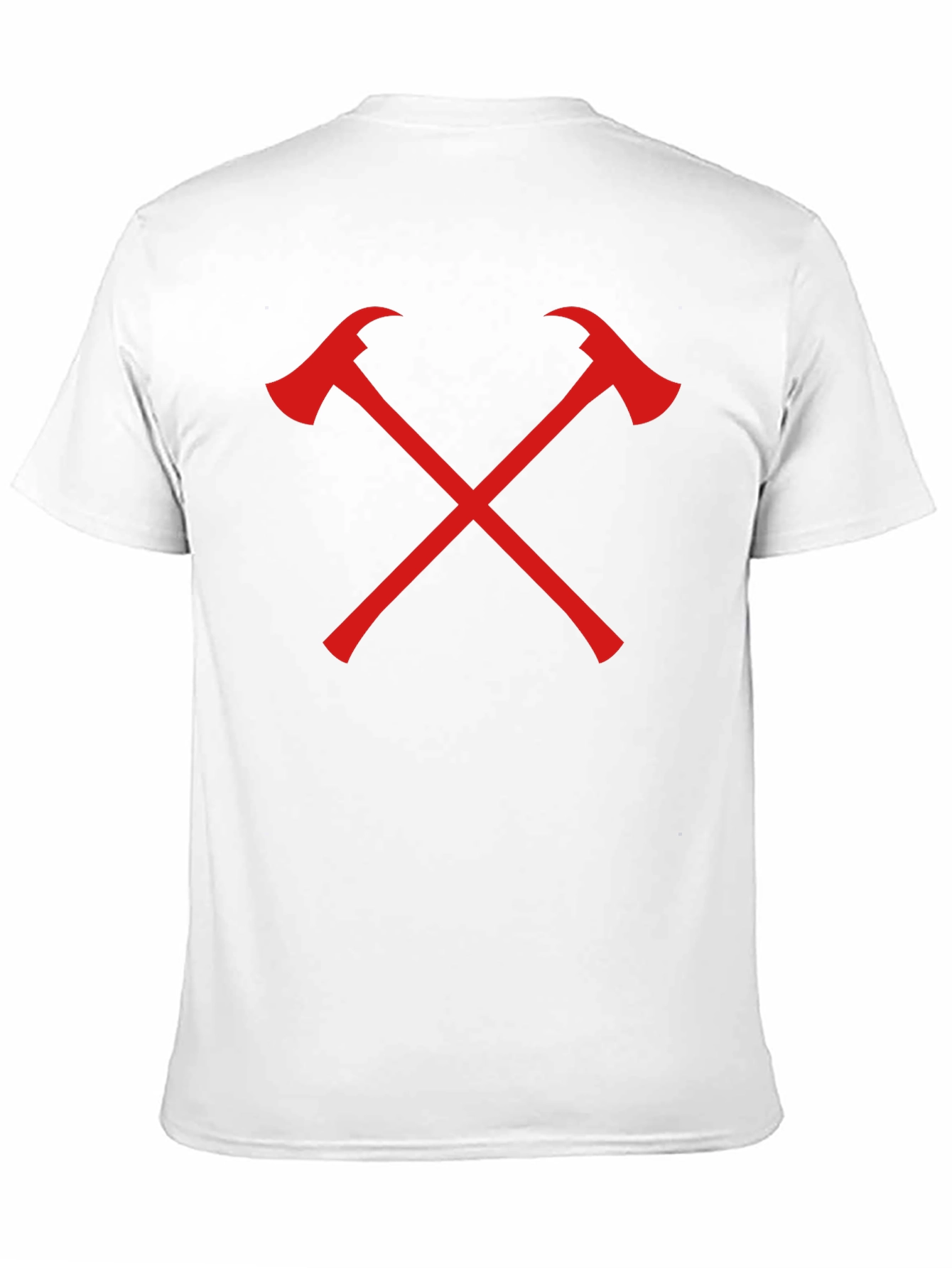 Firefighter Axe Crew Neck T-Shirt