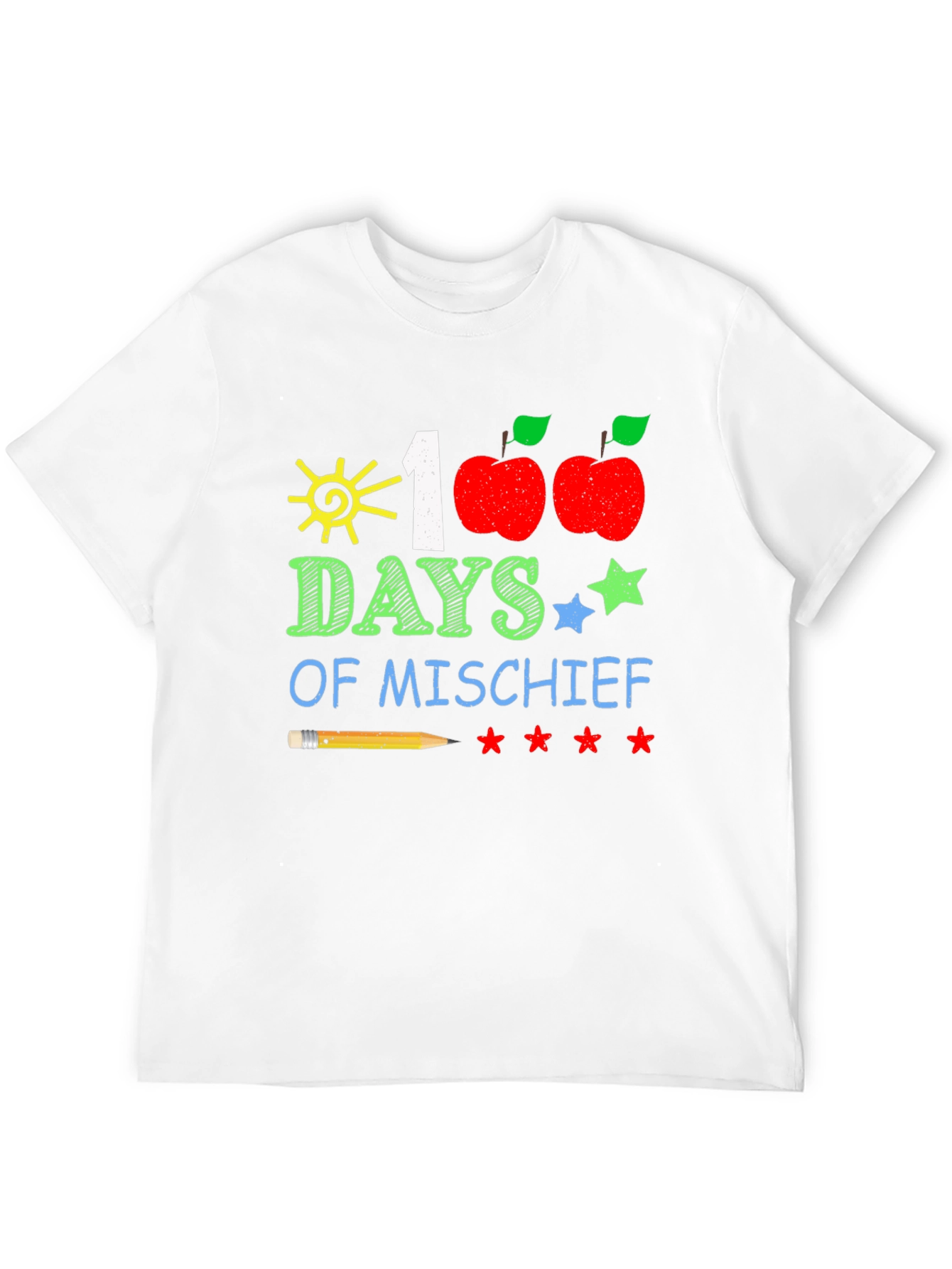100 Days of Mischief T-Shirt: Teacher/Student School Tee