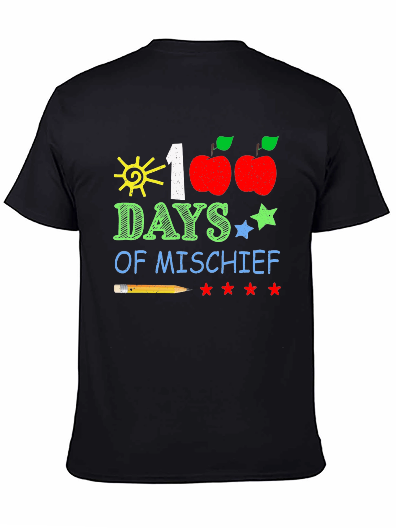 100 Days of Mischief T-Shirt: Teacher/Student School Tee