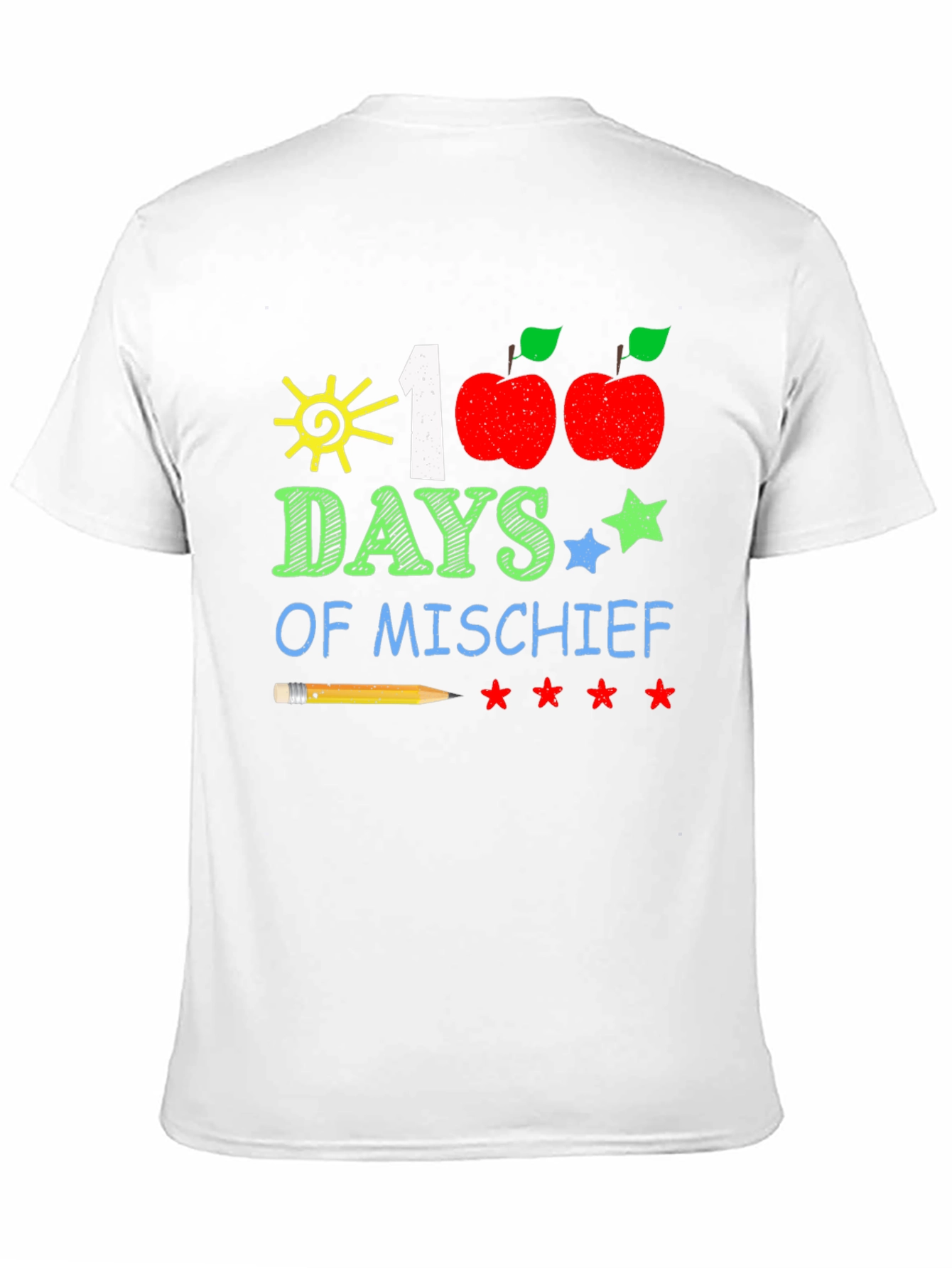 100 Days of Mischief T-Shirt: Teacher/Student School Tee