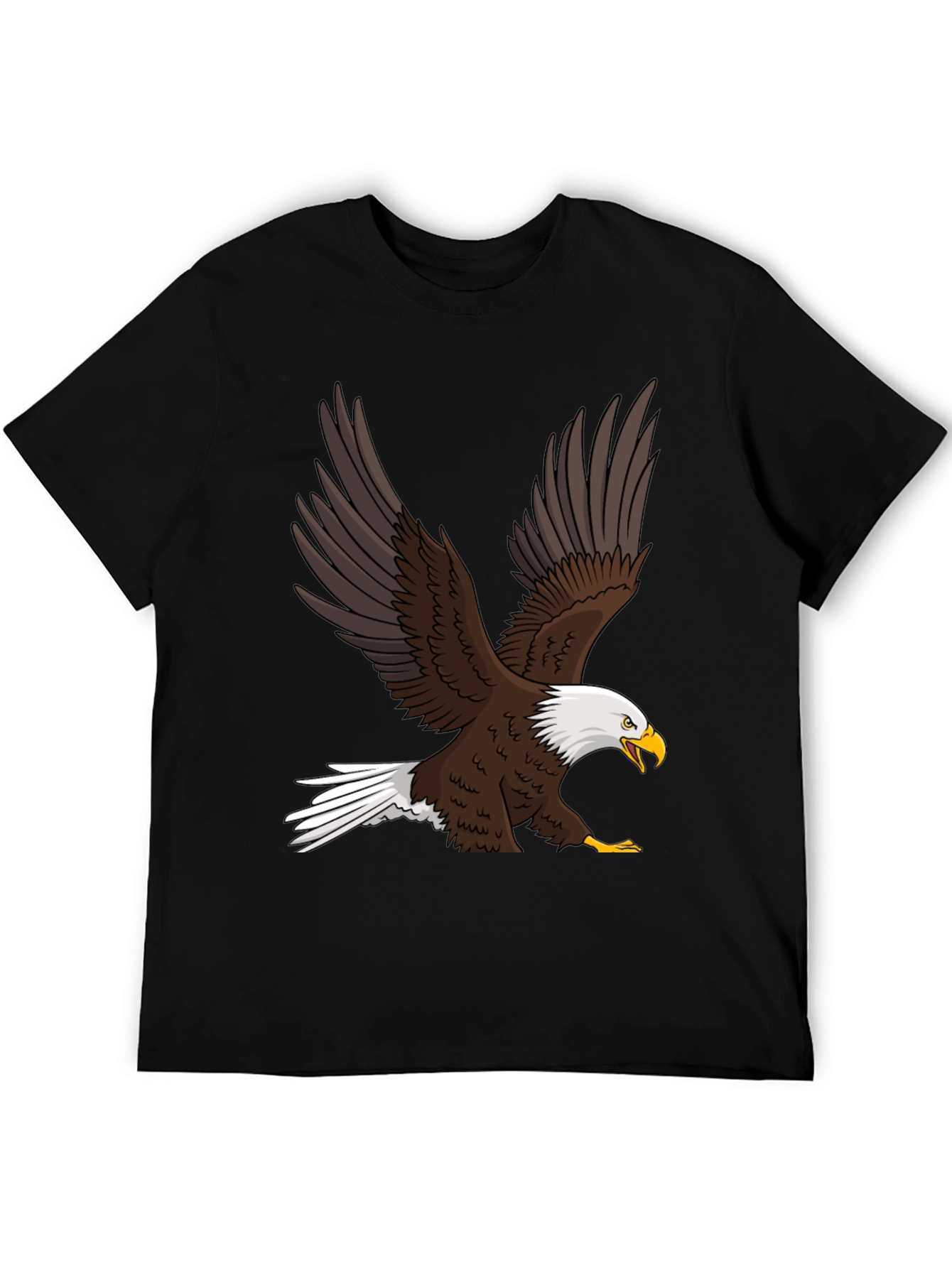 Eagle Graphic Tee - Mens Black T-Shirt