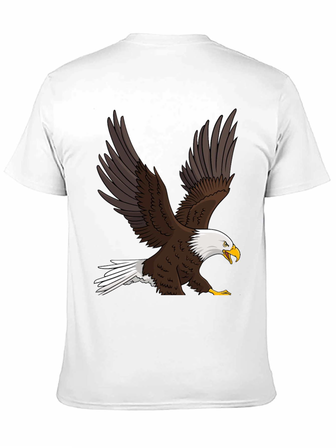 Eagle Graphic Tee - Mens Black T-Shirt