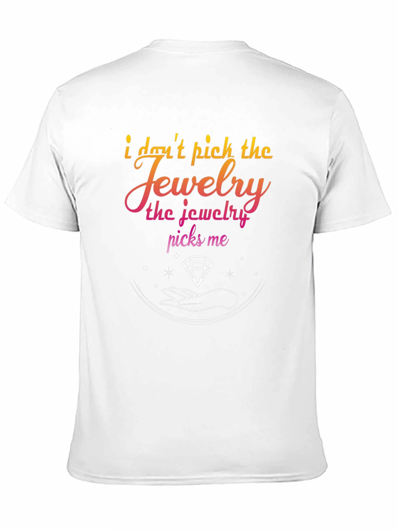 Jewelry Picks Me Graphic T-Shirt - Stylish & Unique