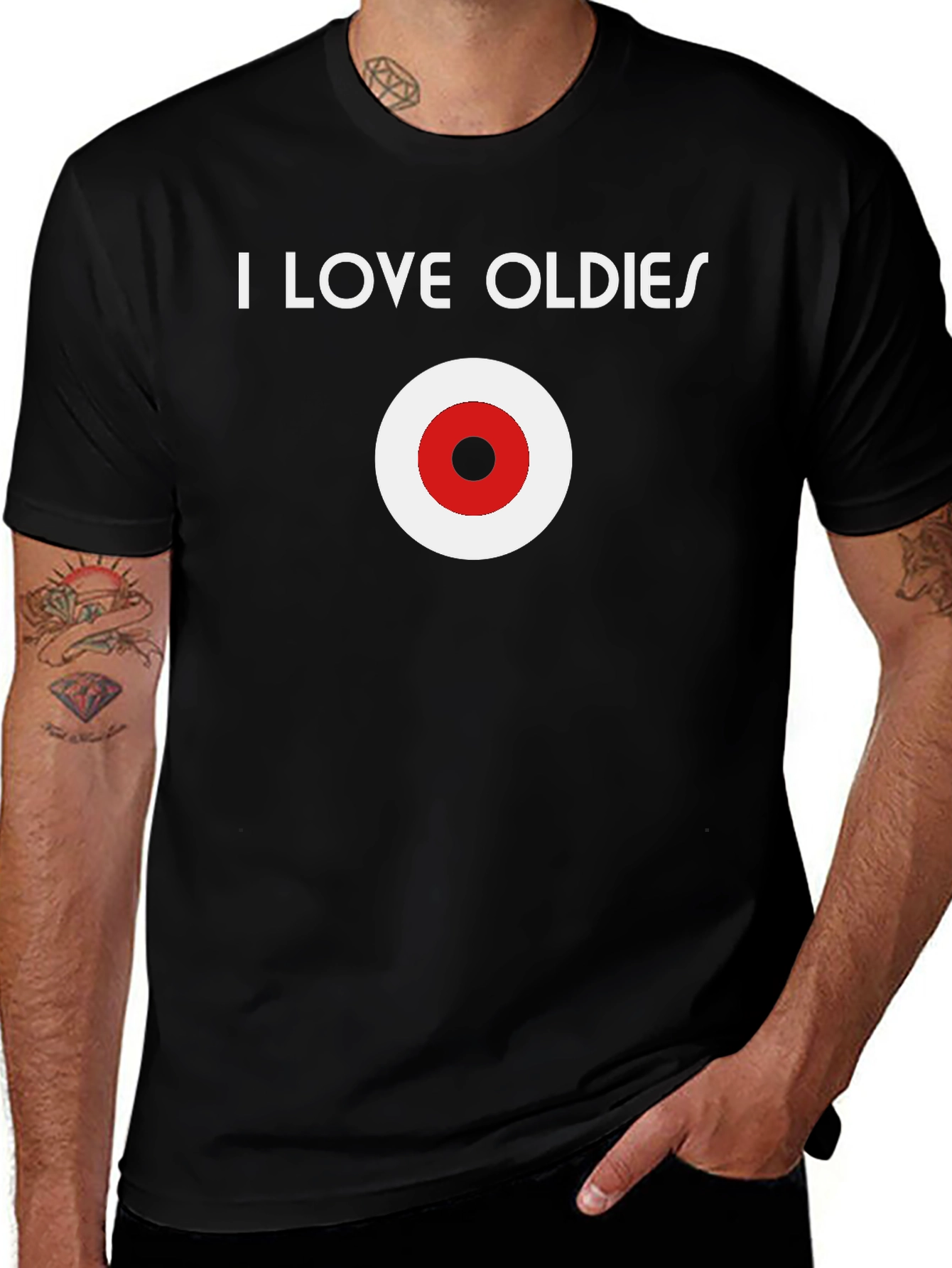 I Love Oldies Retro T-Shirt