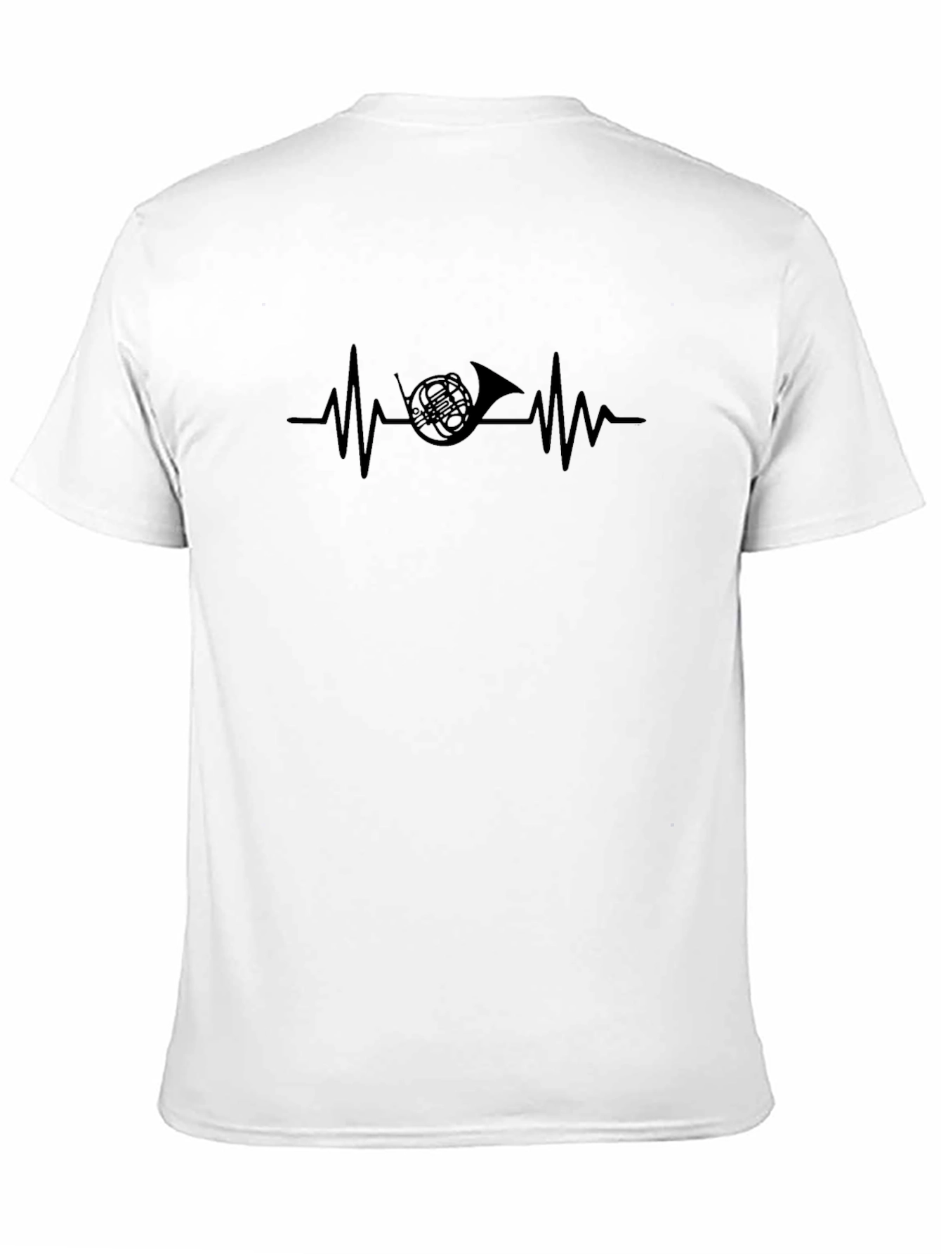 French Horn Heartbeat T-Shirt