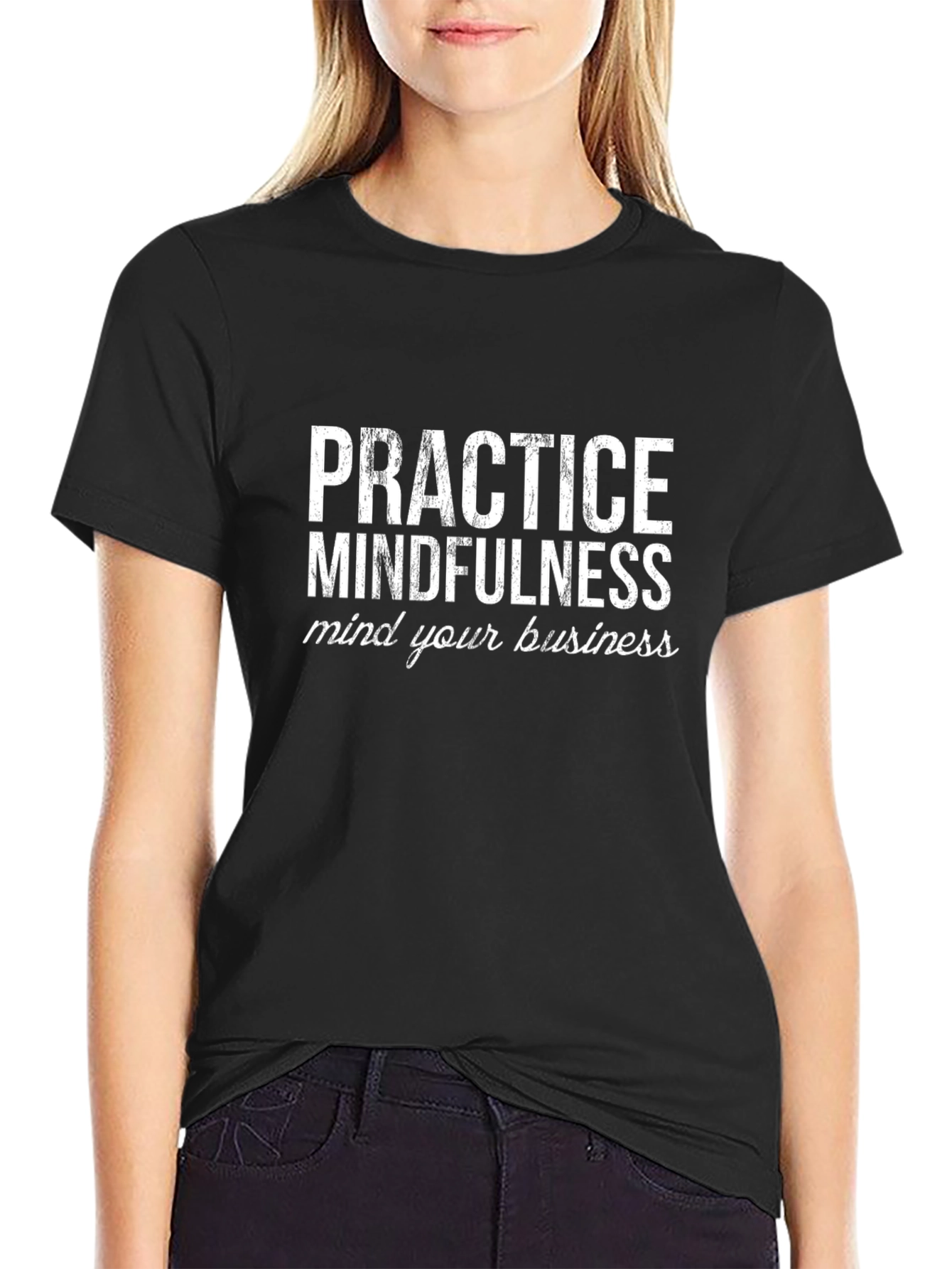Mindfulness Graphic Tee - Practice Mindfulness Shirt