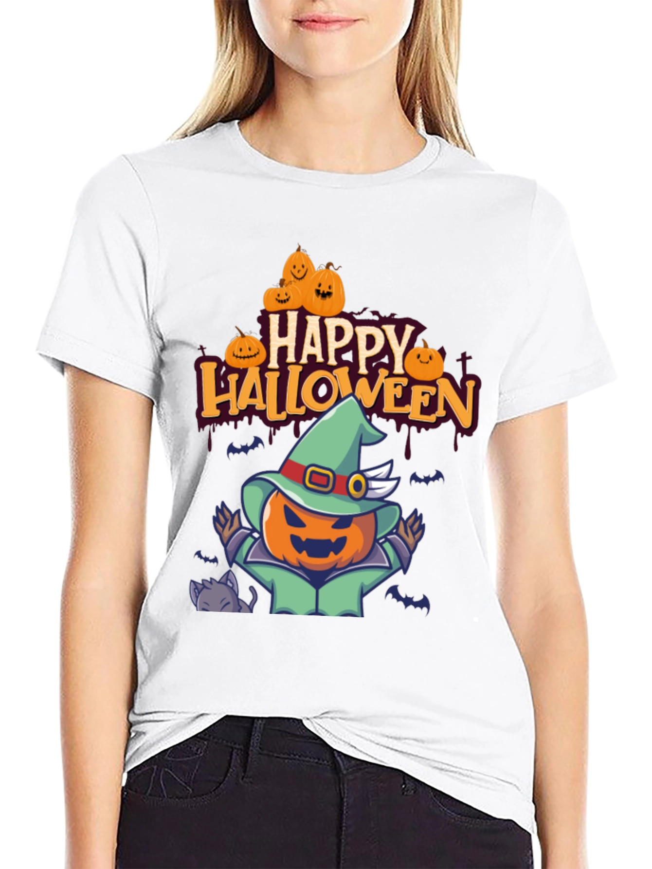 Happy Halloween Pumpkin T-Shirt