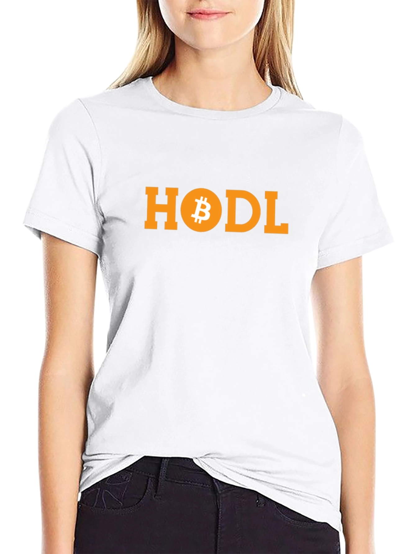 HODL Bitcoin Graphic Tee - Crypto Investor Apparel