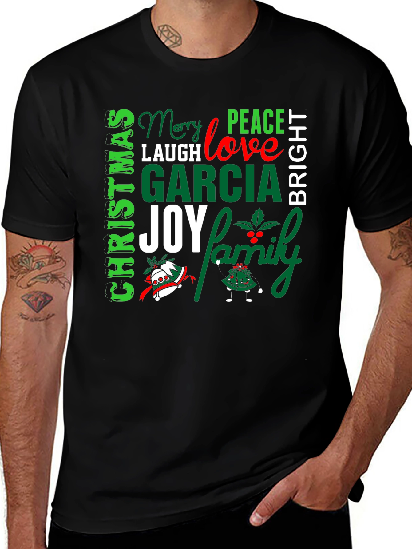 Christmas Family Matching T-Shirt - Garcia
