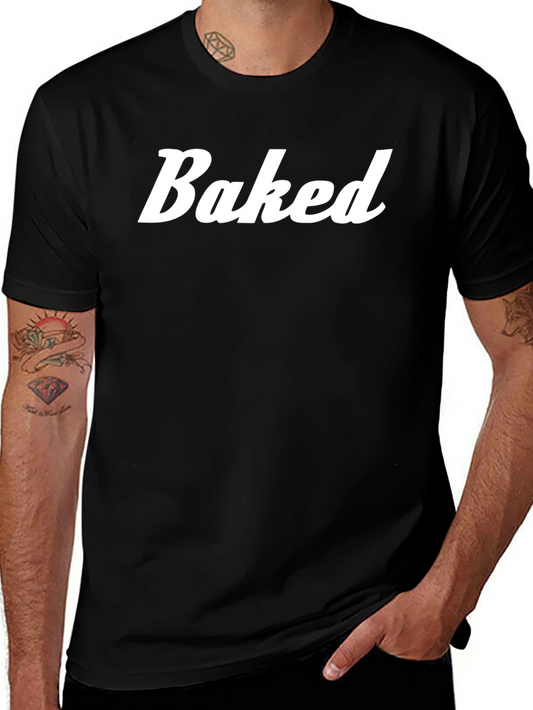 Baked Black T-Shirt - Casual Comfort