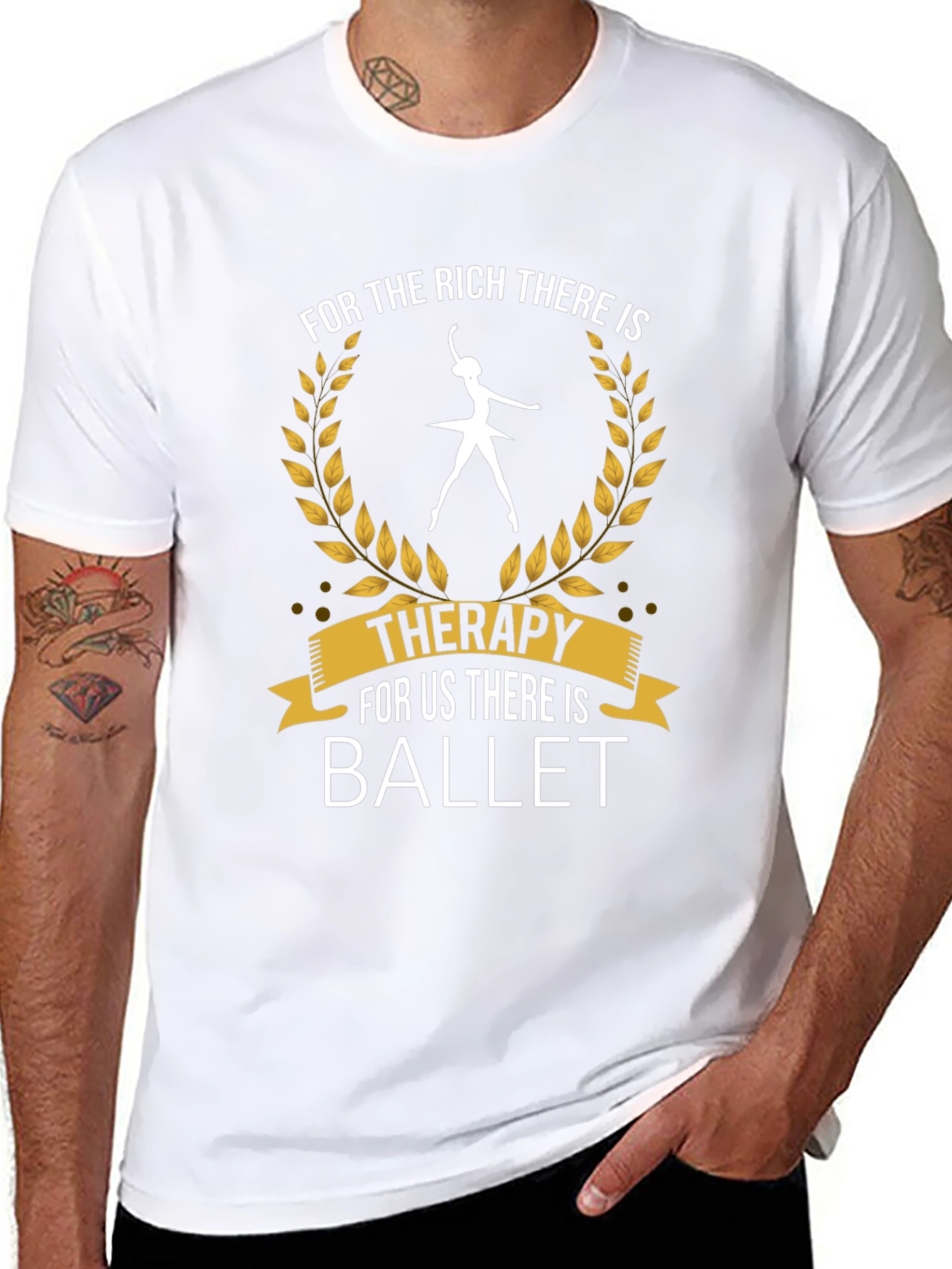 Ballet Therapy T-Shirt - Dance Lover Tee
