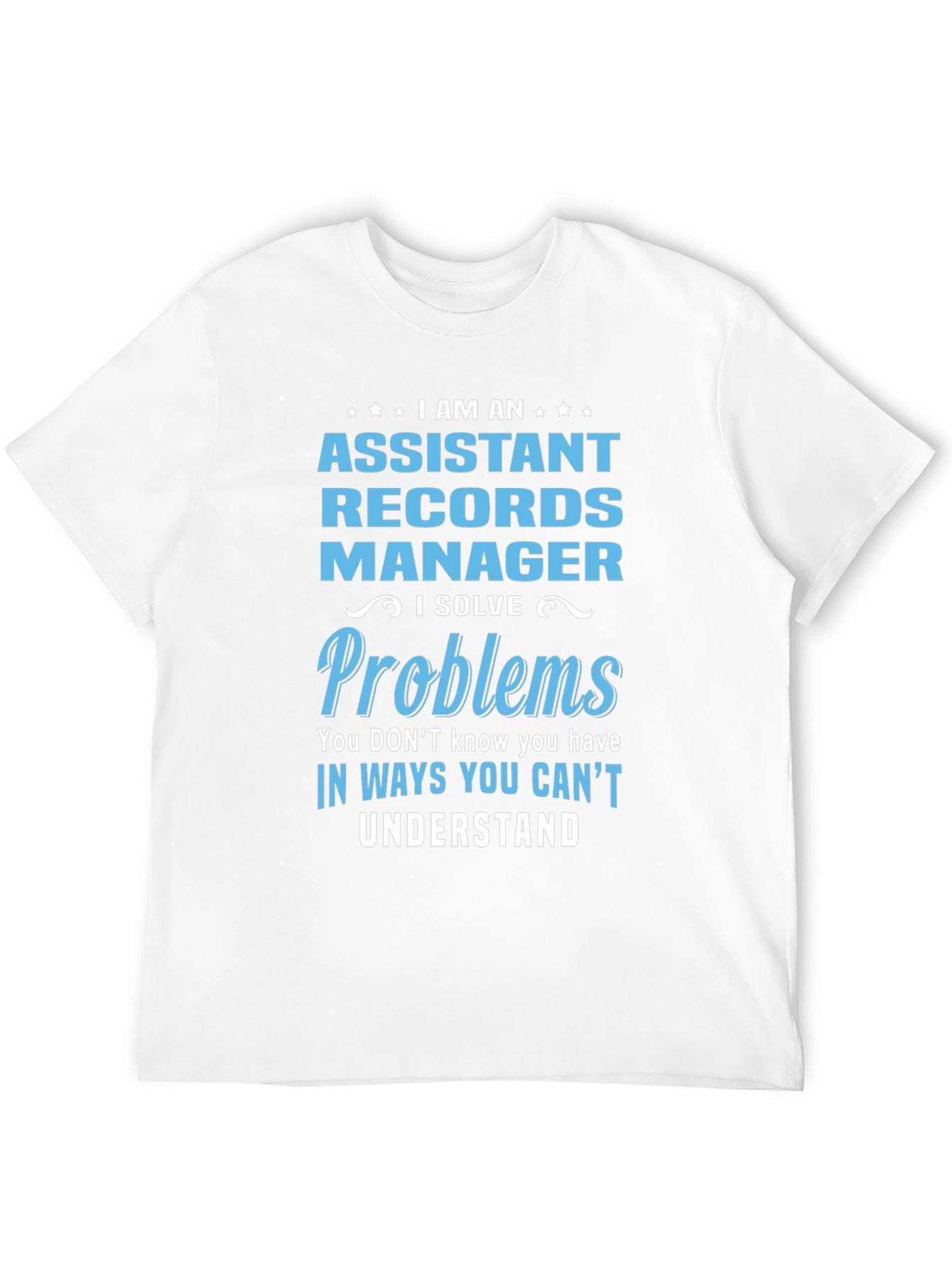 Assistant Records Manager Novelty T-Shirt