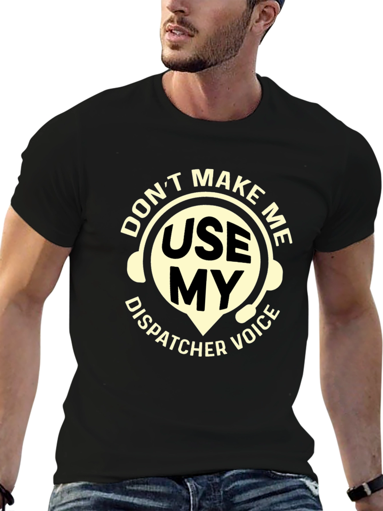Dispatcher Voice T-Shirt - Funny 911 Operator Tee