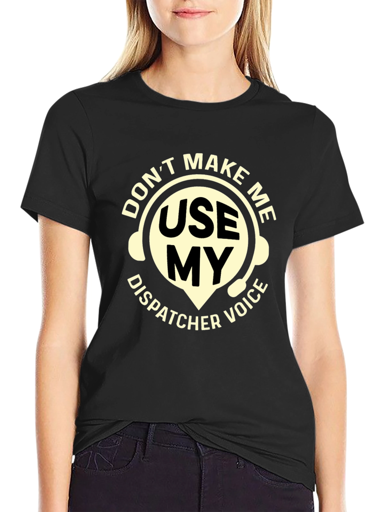Dispatcher Voice T-Shirt - Funny 911 Operator Tee