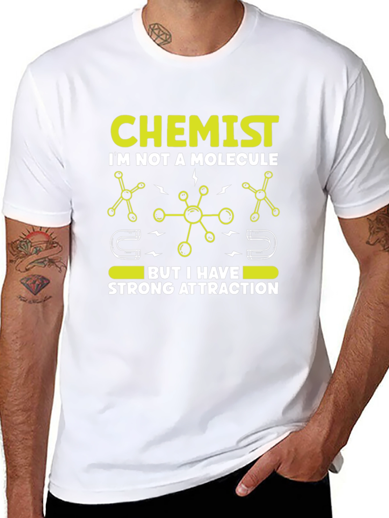 Chemist Strong Attraction T-Shirt - Science Tee