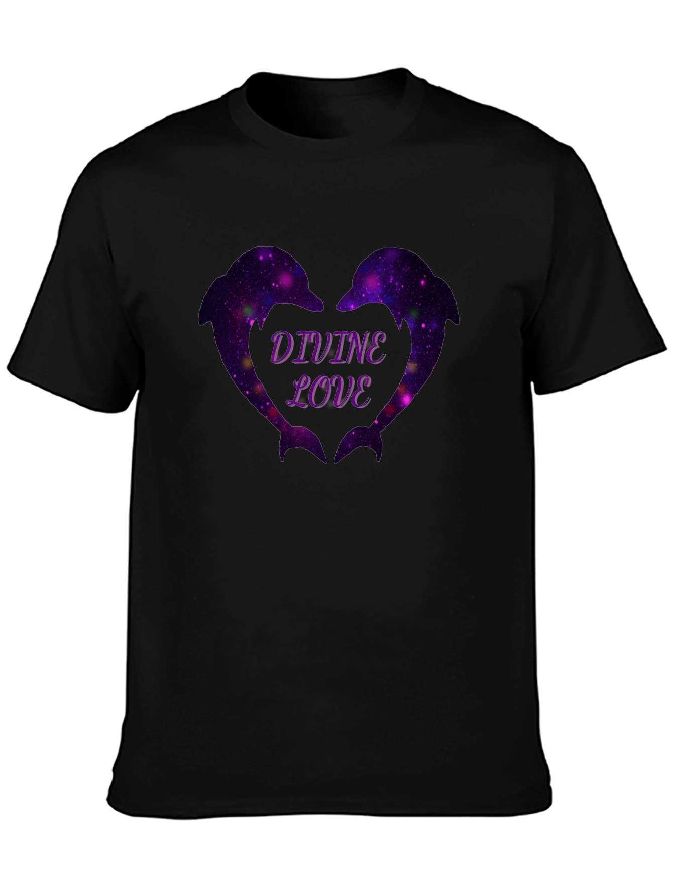 Divine Love Dolphin Heart T-Shirt