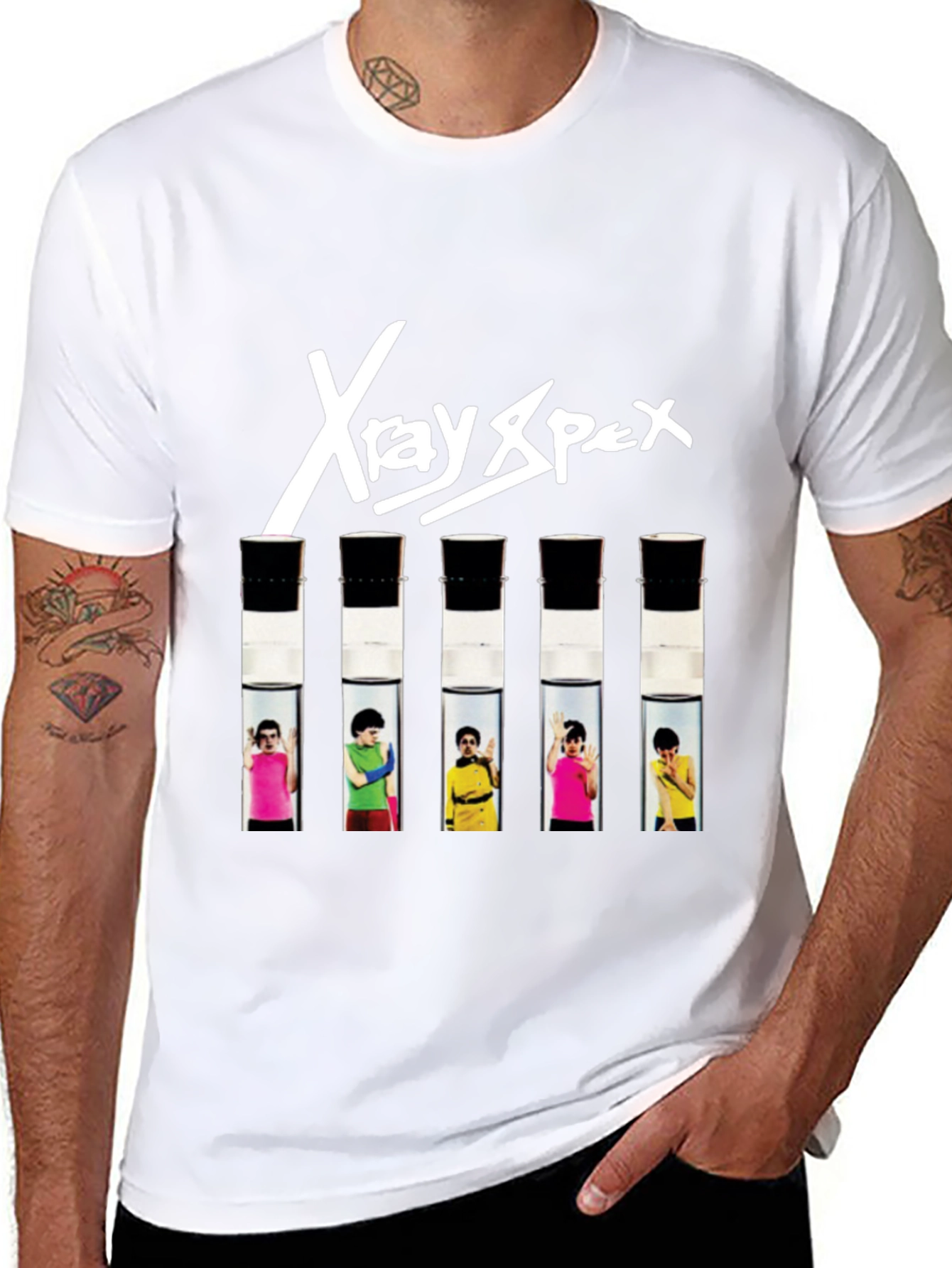 X-Ray Spex Band T-Shirt - Germfree Adolescents