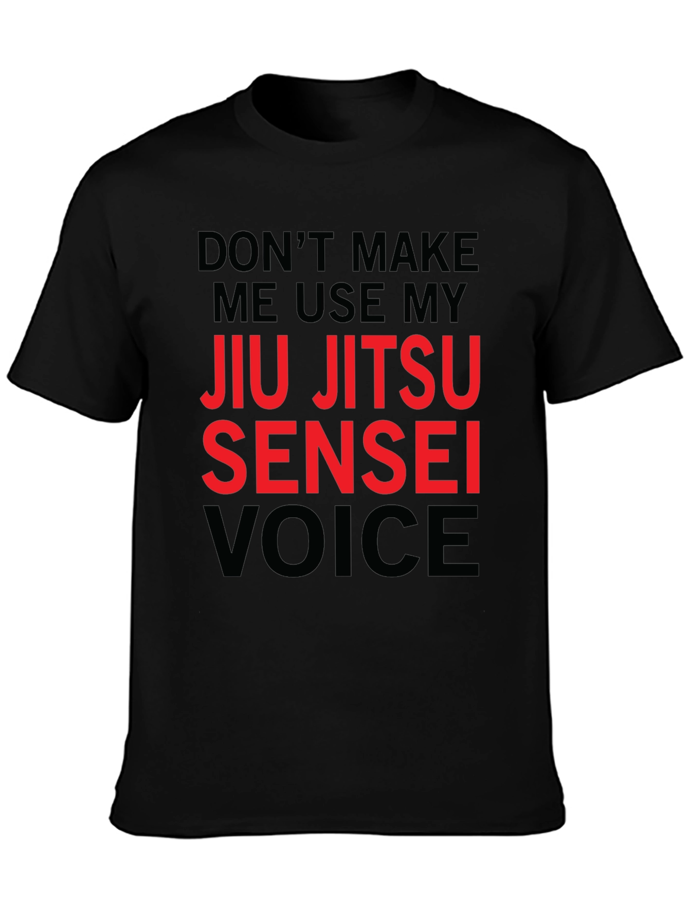 Jiu Jitsu Sensei Voice Graphic T-Shirt