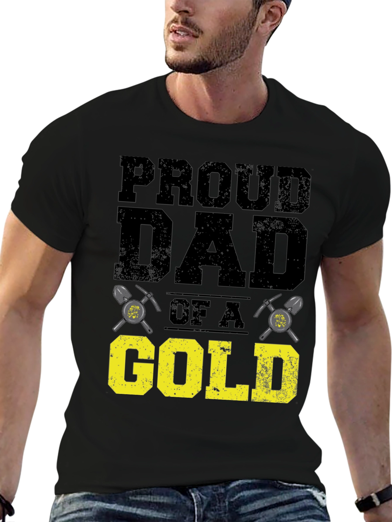 Proud Dad of a Gold Miner T-Shirt