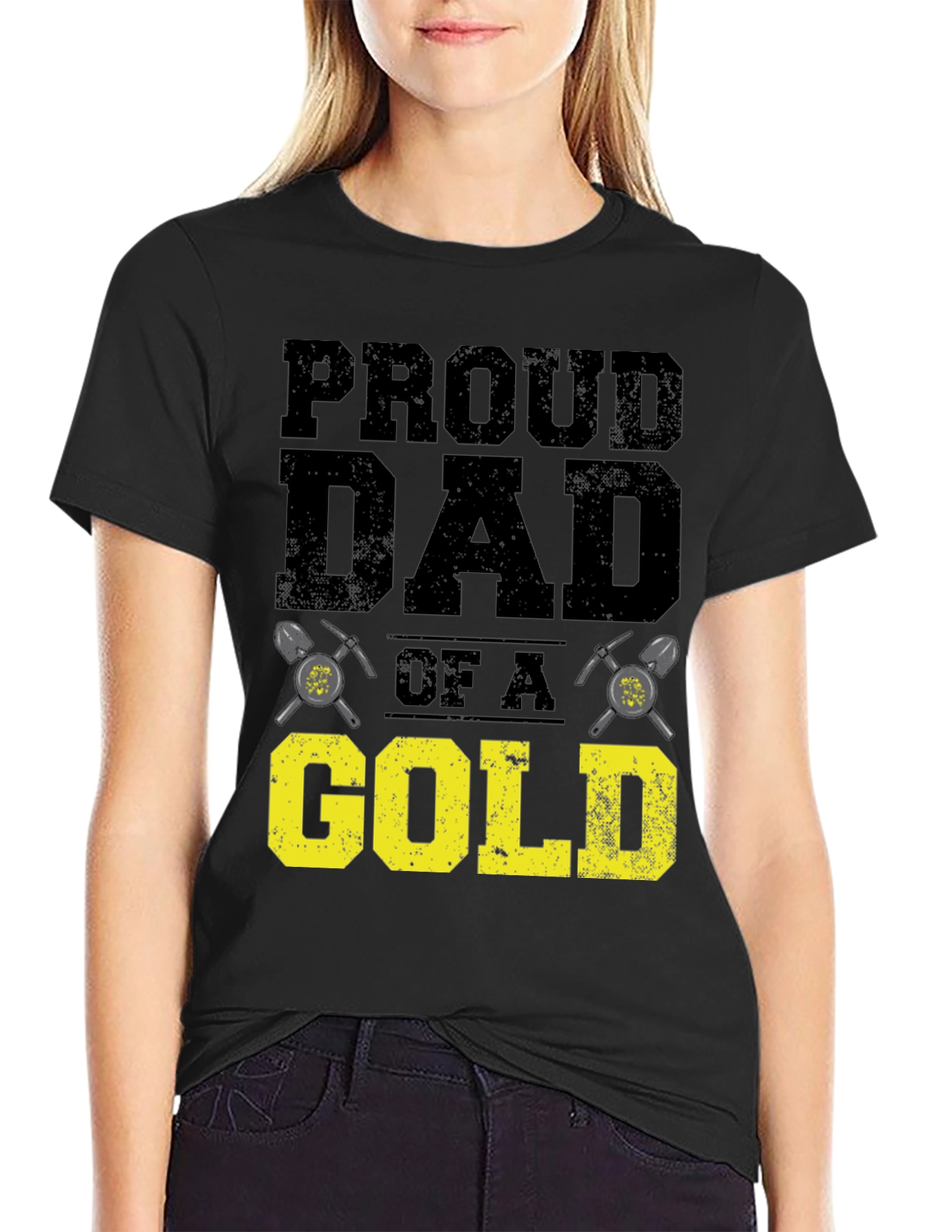 Proud Dad of a Gold Miner T-Shirt