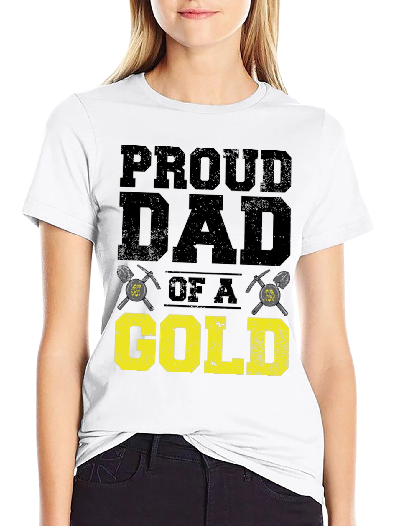 Proud Dad of a Gold Miner T-Shirt