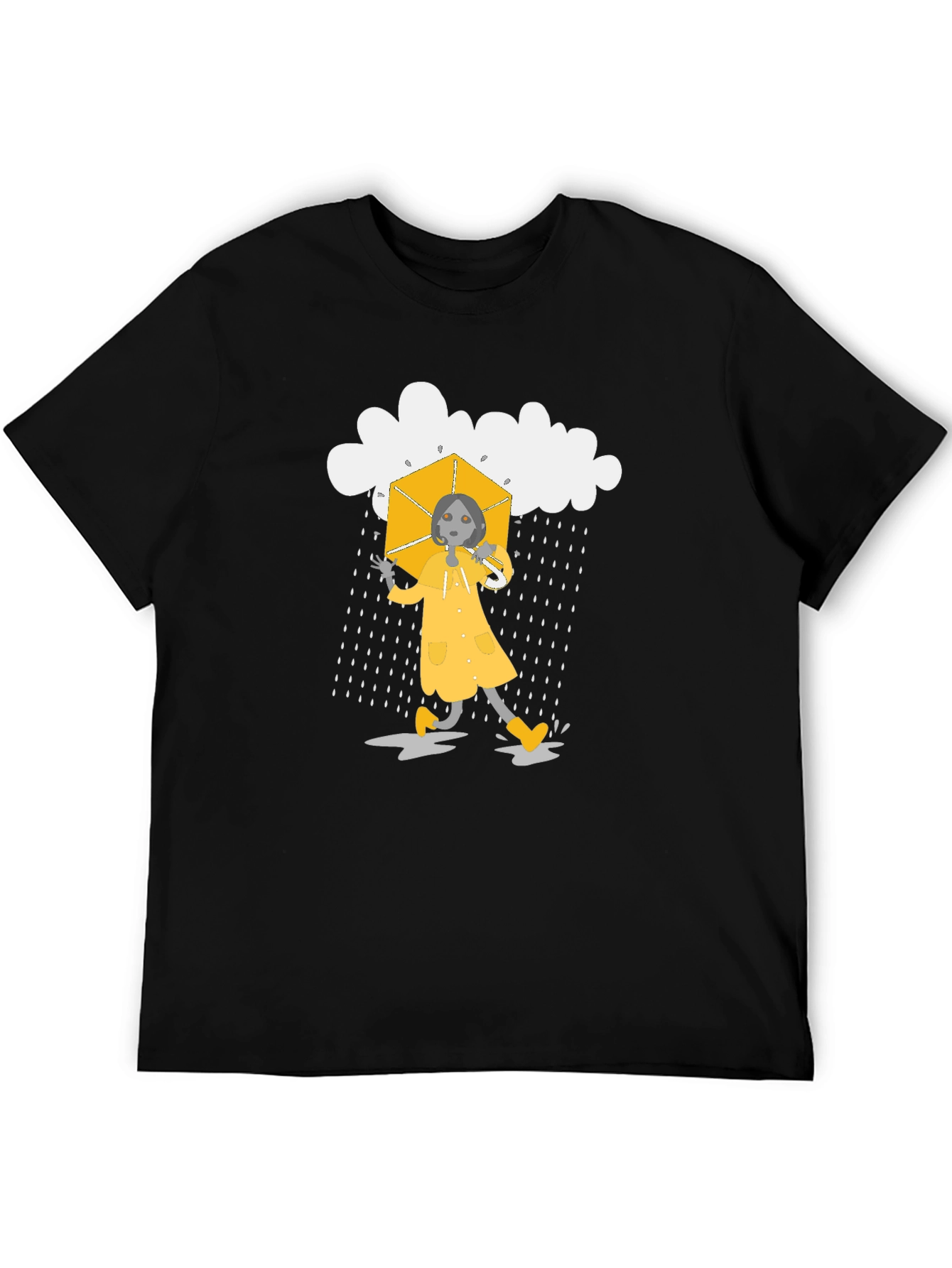 Rainy Day Graphic Tee - Quirky & Cool!
