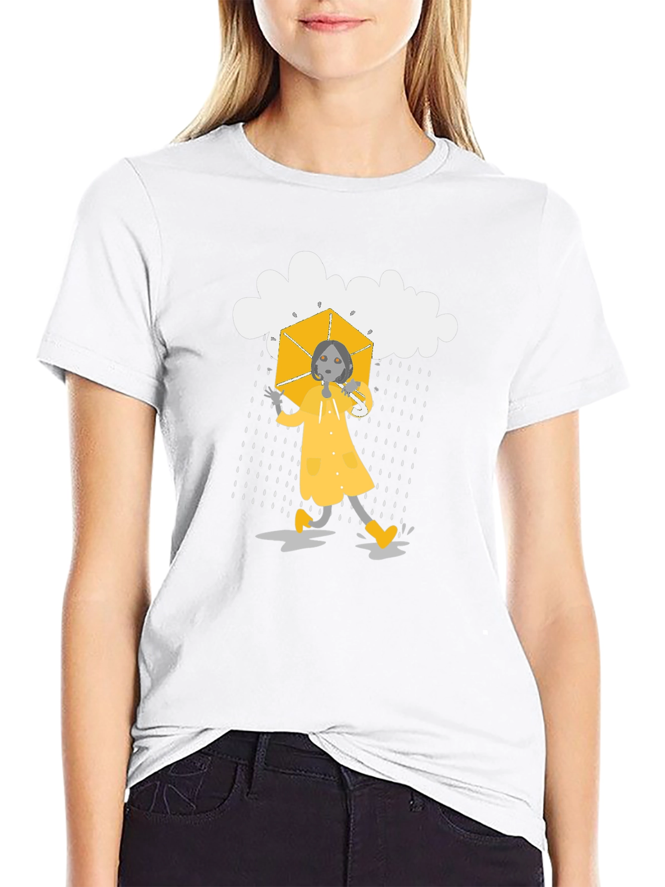 Rainy Day Graphic Tee - Quirky & Cool!