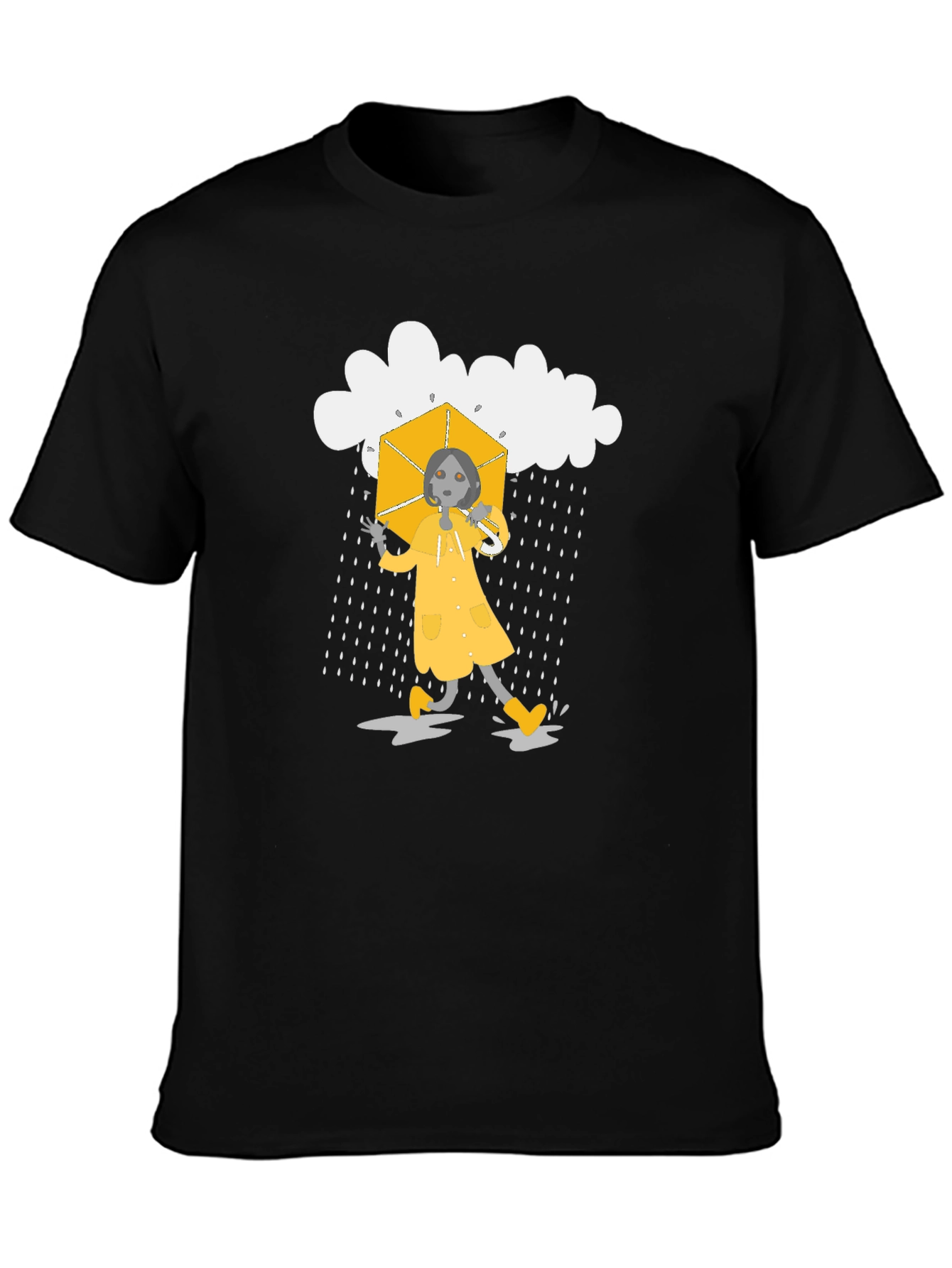 Rainy Day Graphic Tee - Quirky & Cool!