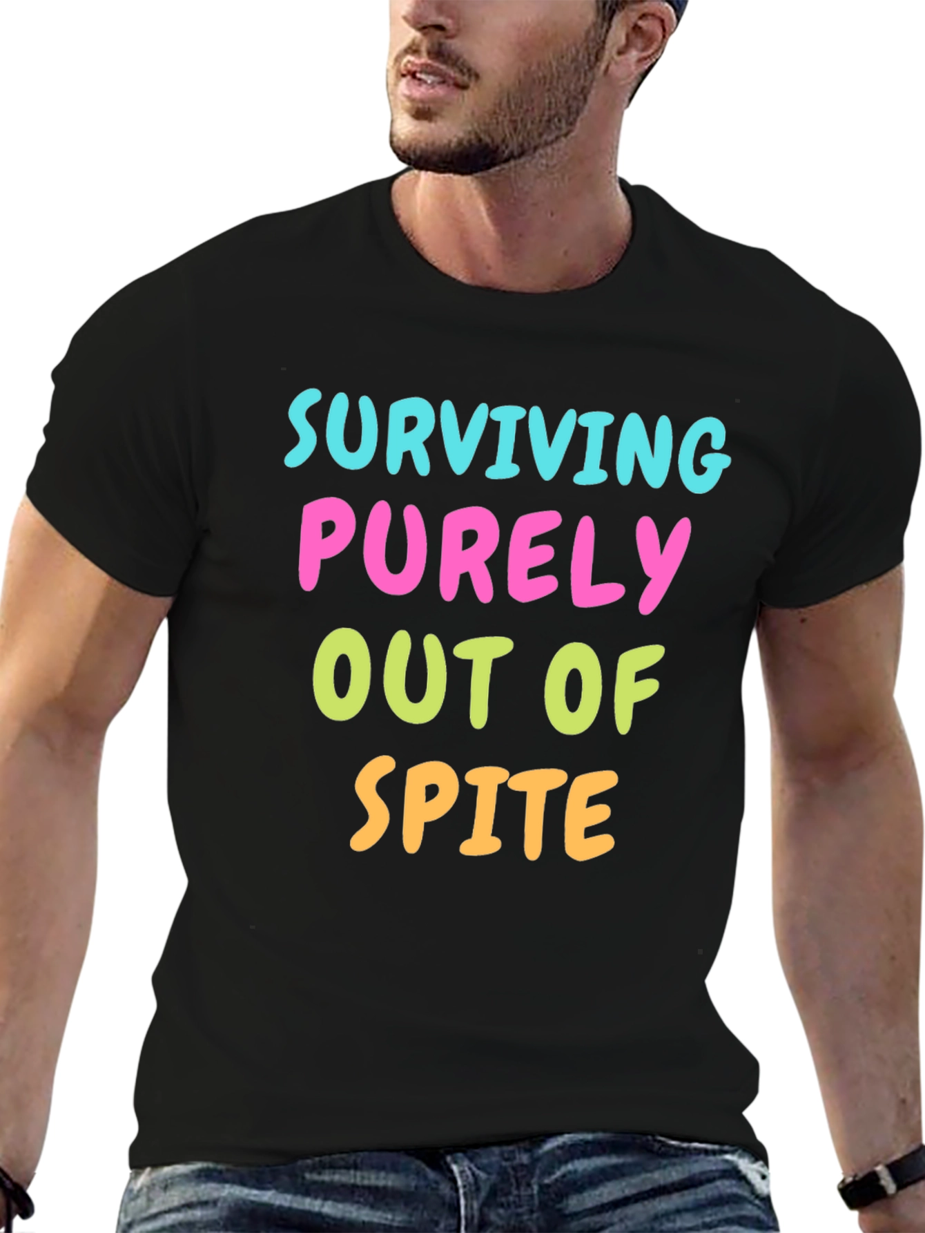 Surviving Out of Spite Graphic T-Shirt