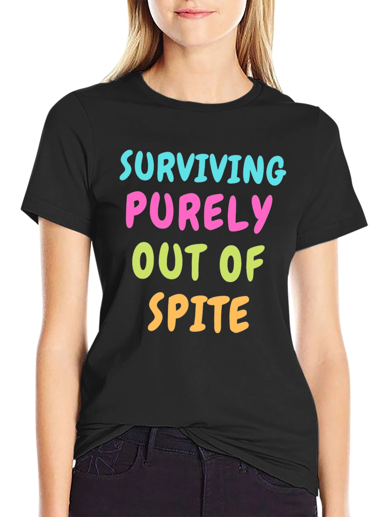 Surviving Out of Spite Graphic T-Shirt