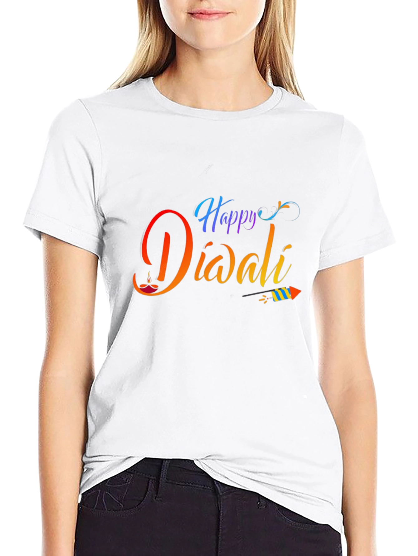 Happy Diwali T-Shirt - Festive Celebration