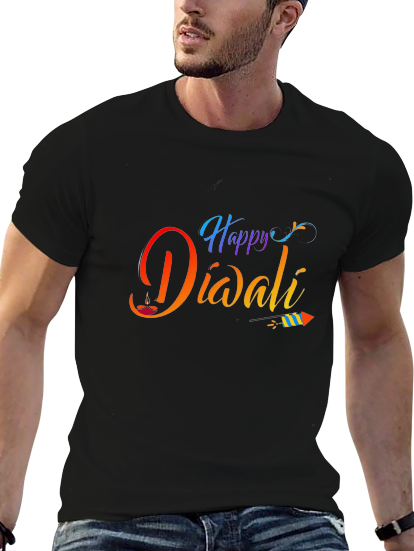 Happy Diwali T-Shirt - Festive Celebration
