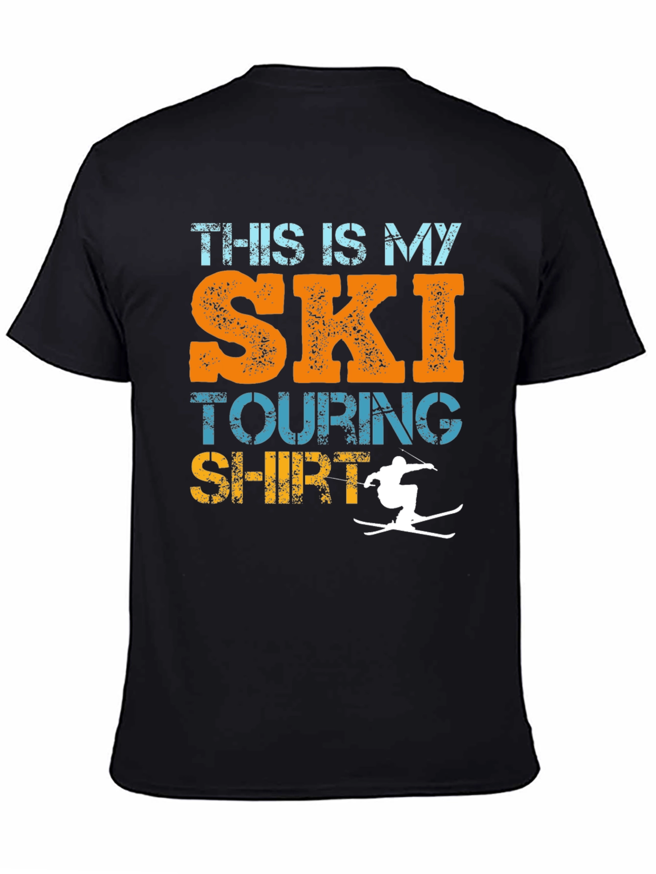 Ski Touring Shirt - Funny Skiing T-Shirt