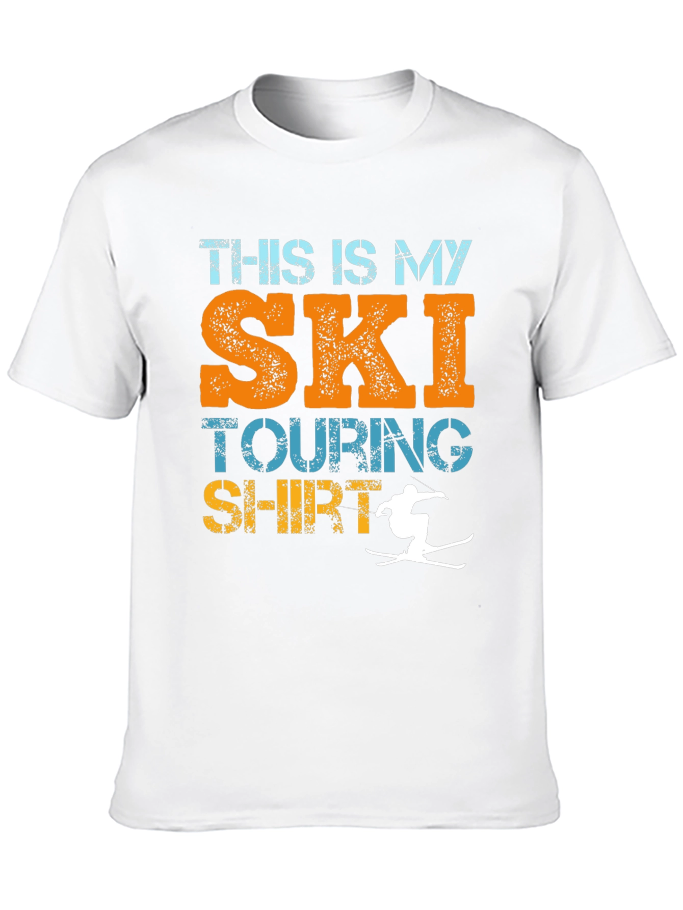 Ski Touring Shirt - Funny Skiing T-Shirt