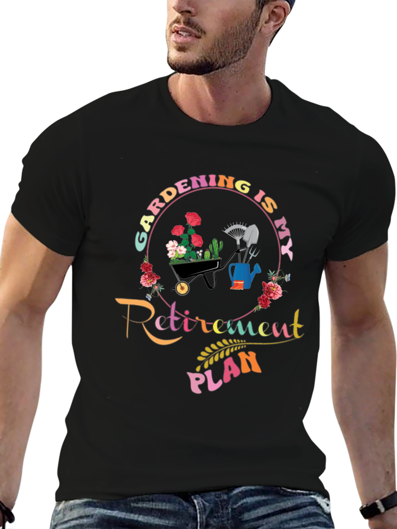Gardening Retirement Plan T-Shirt - Gardener Gift