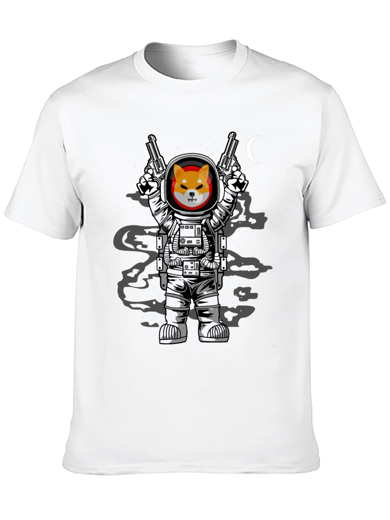 Shiba Inu Astronaut T-Shirt