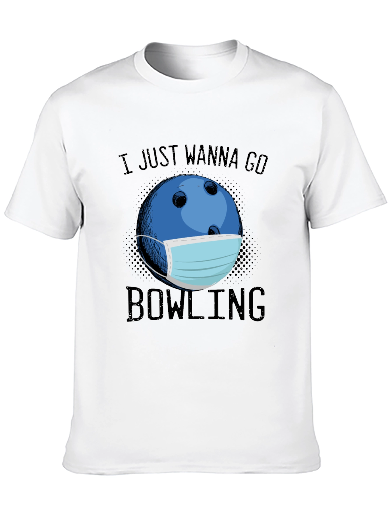 Bowling Mask Graphic Tee