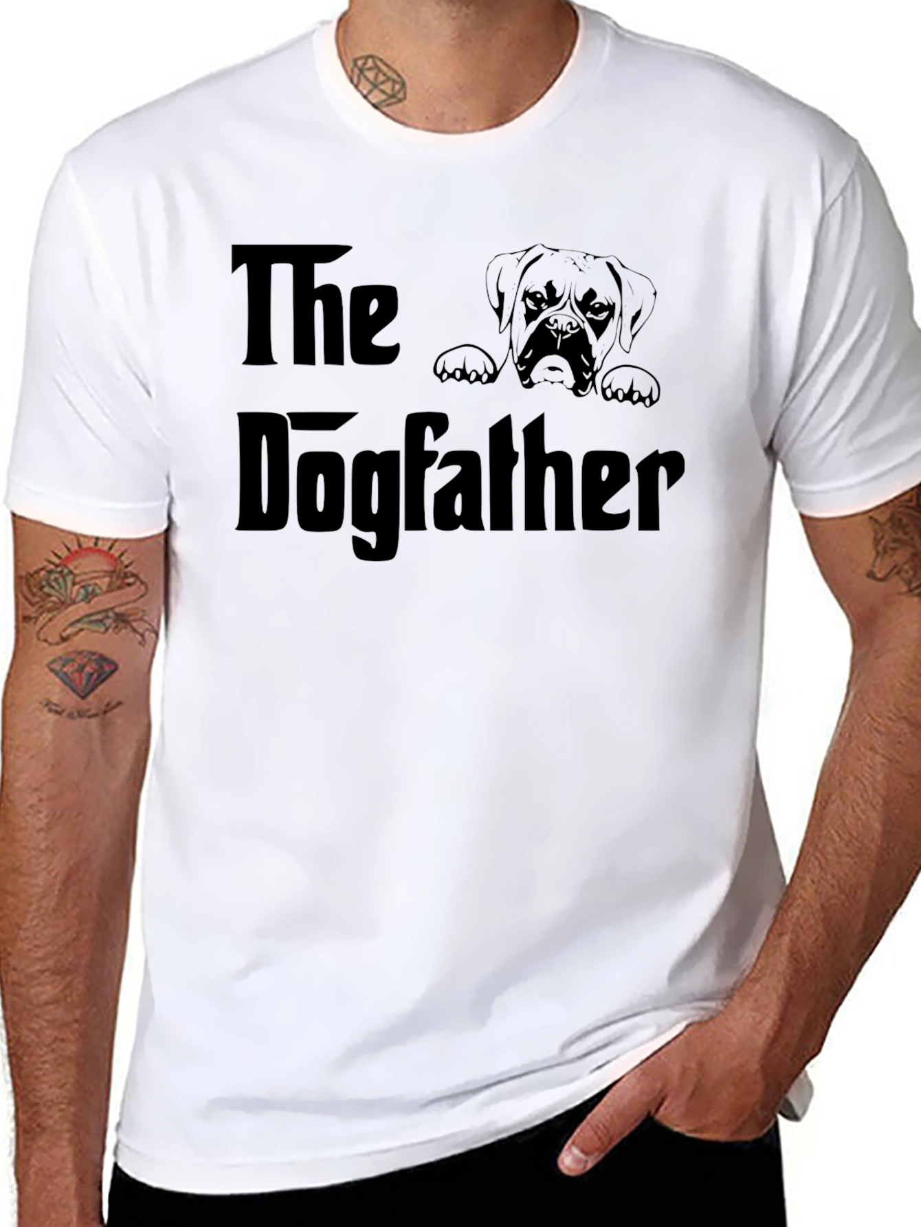 The Dogfather T-Shirt - Funny Dog Lover Tee
