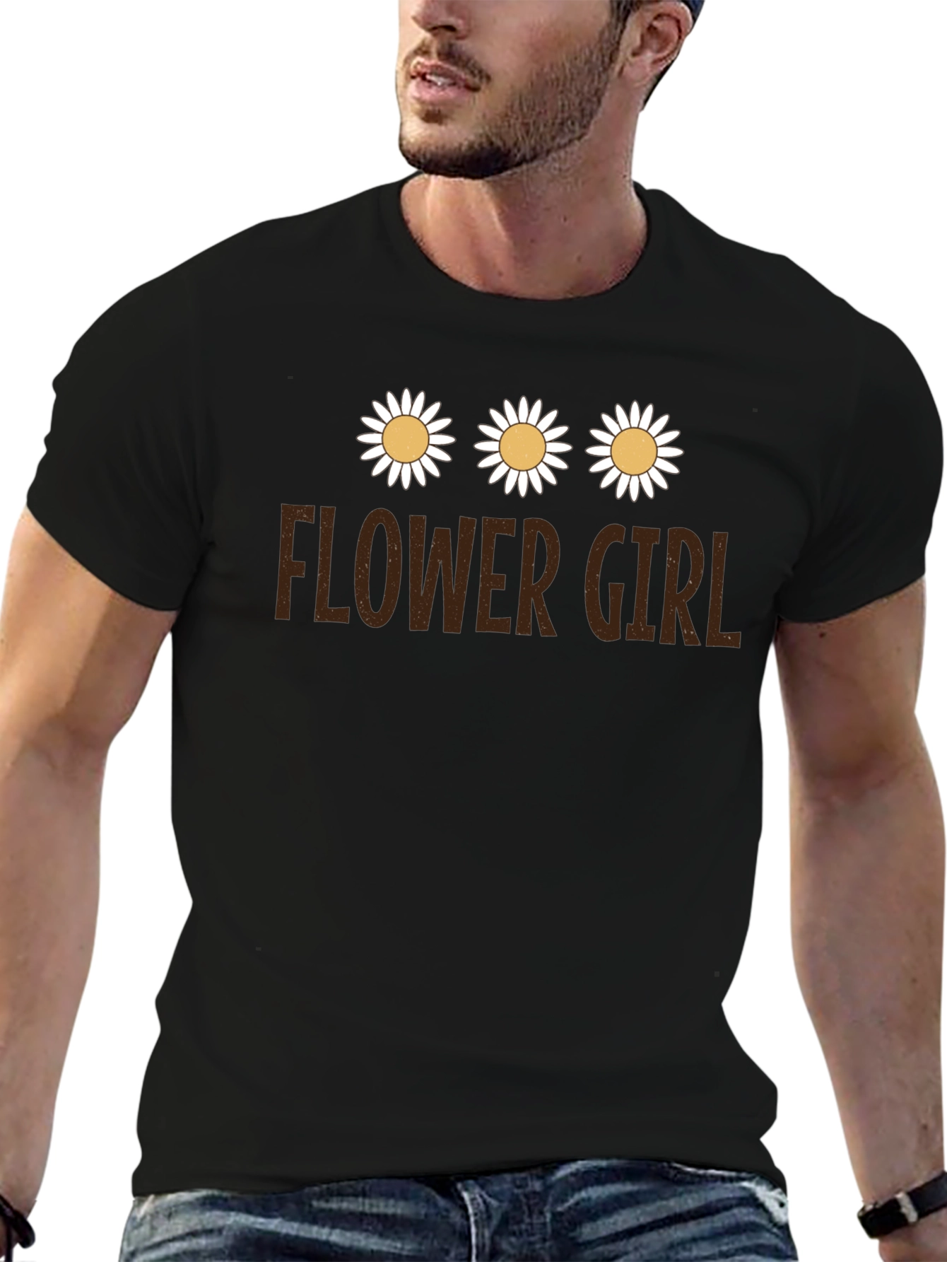 Flower Girl Graphic T-Shirt