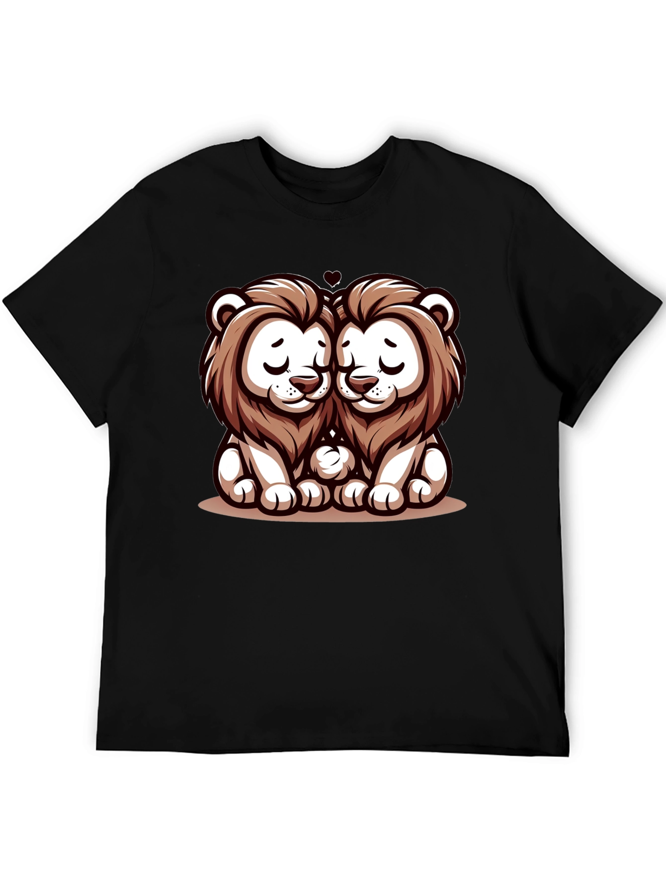 Cute Lion Love T-Shirt