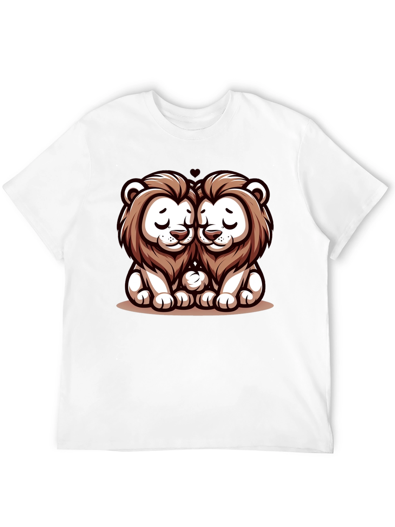 Cute Lion Love T-Shirt