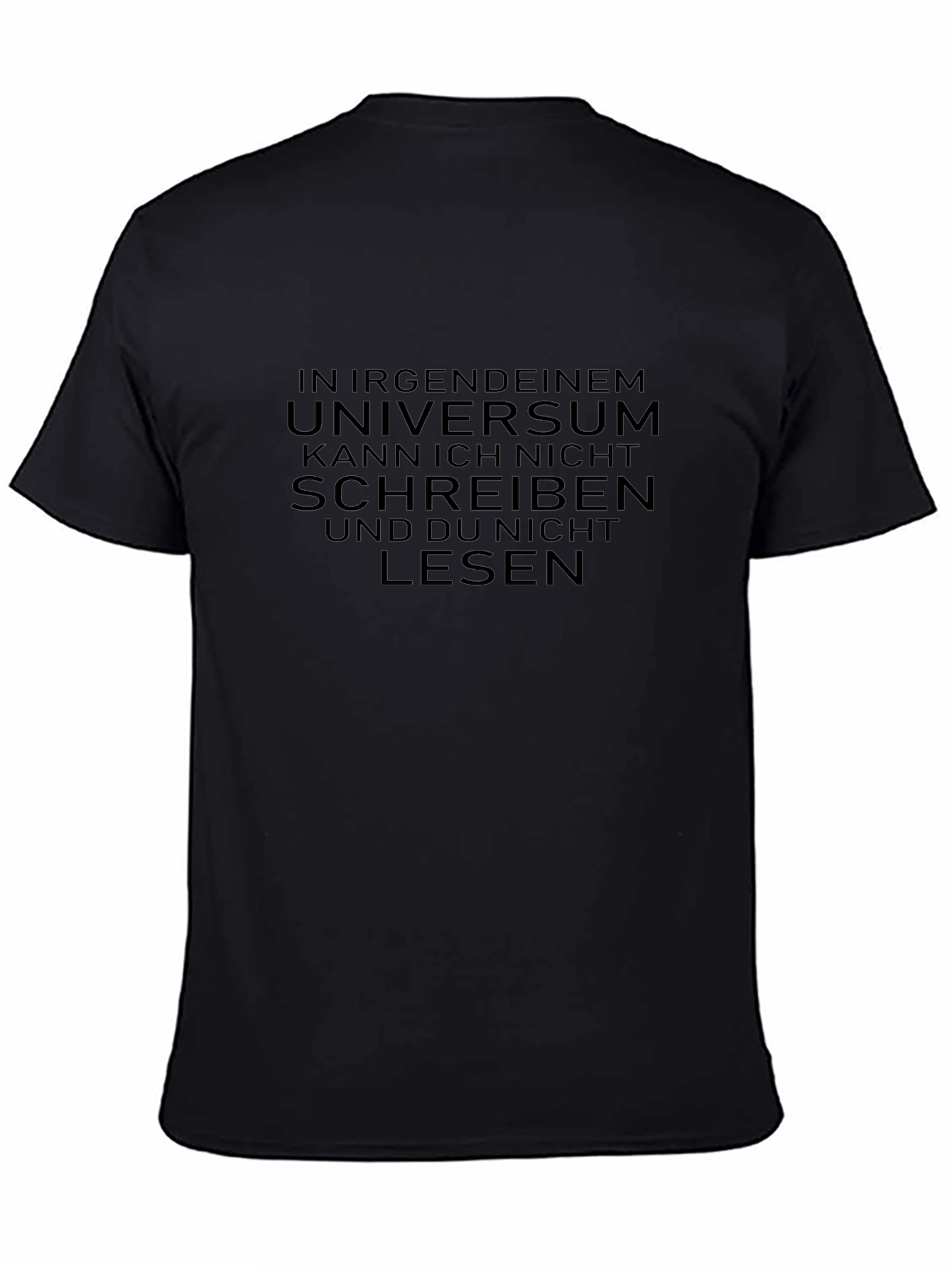 Novelty Graphic Tee - Cant Read/Write