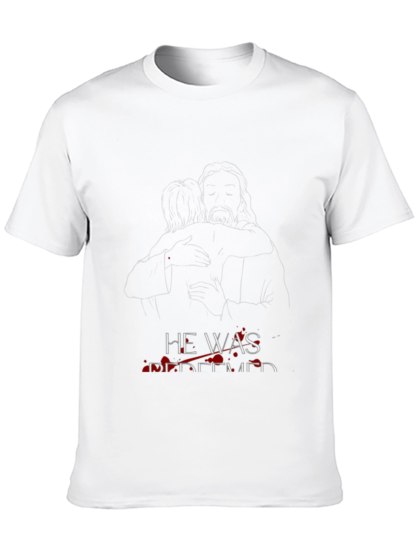 He Was Redeemed Graphic Tee