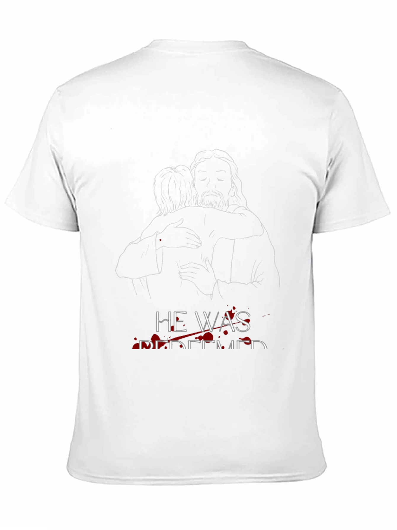 He Was Redeemed Graphic Tee